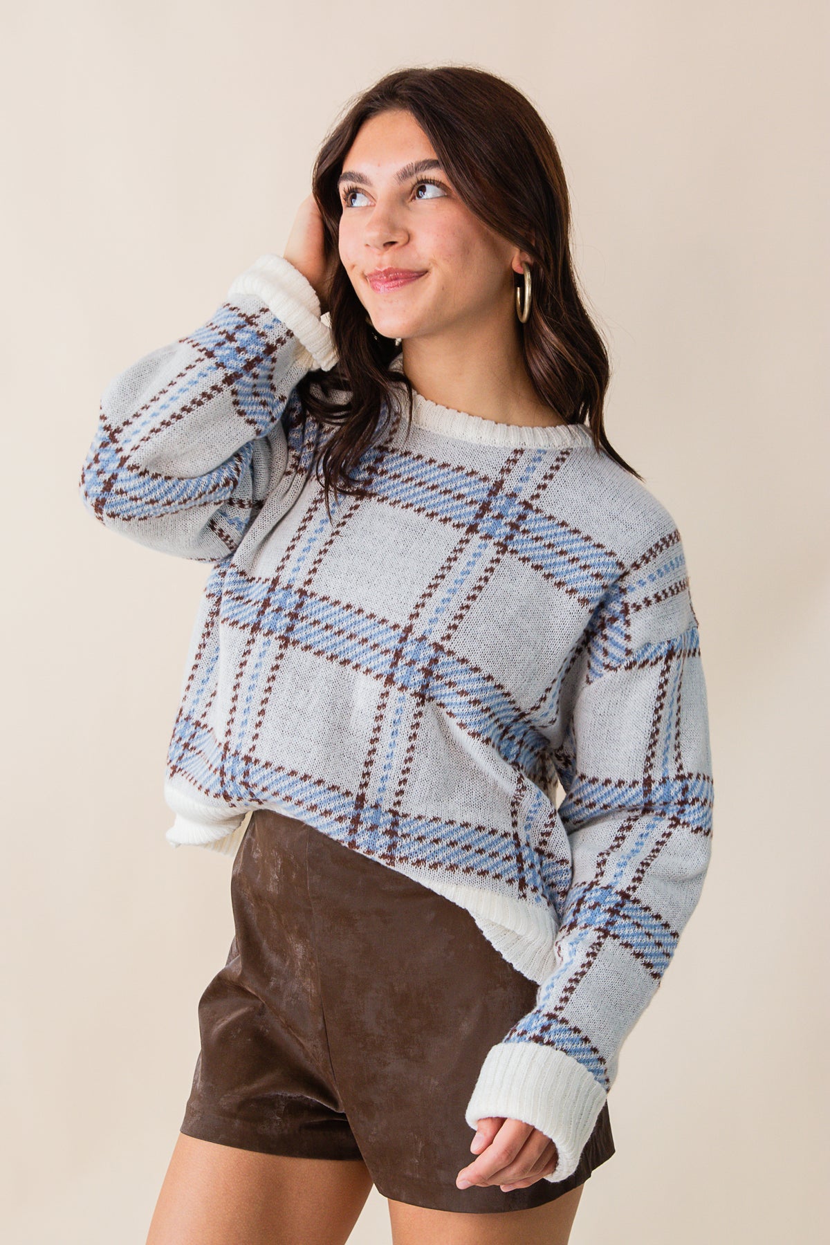 Junction Plaid Sweater