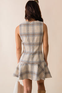 Cedar Plaid Mini Dress