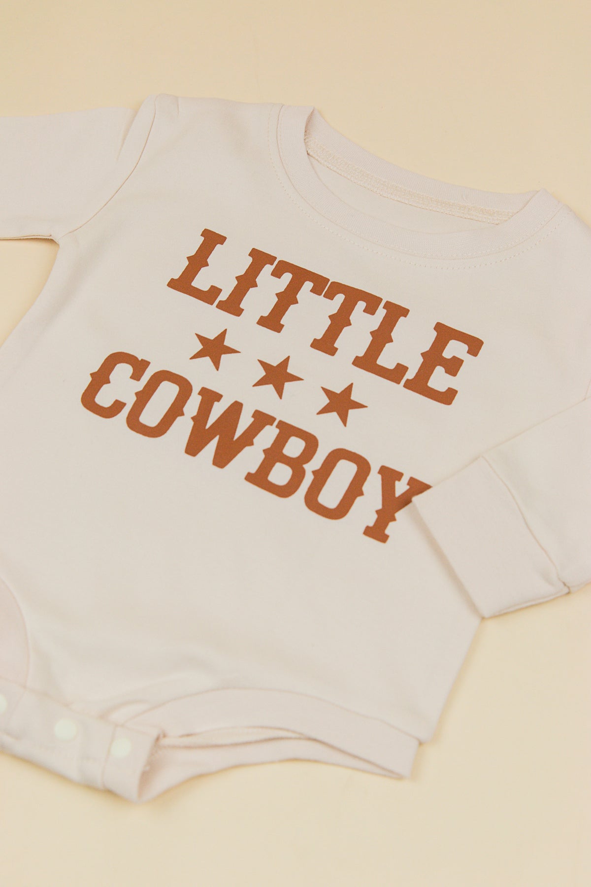 Little Cowboy L/S Romper