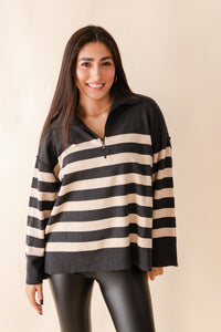 Tobi Striped Pullover