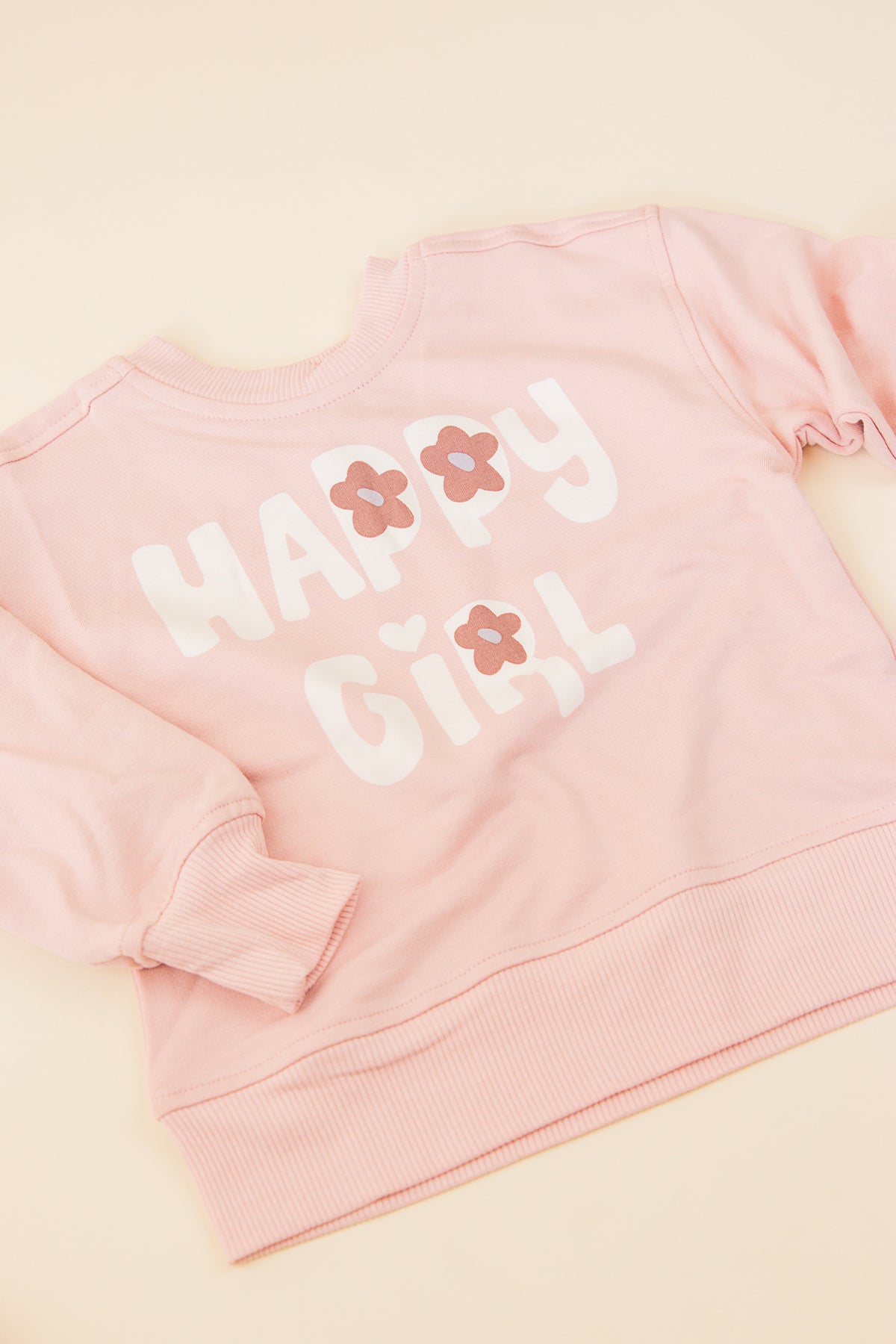 Happy Girl Boxy Sweatshirt