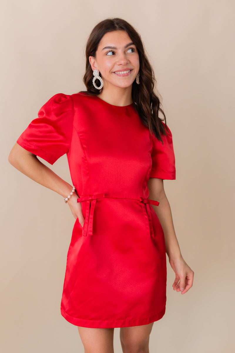 Hamptons Bow Mini Dress