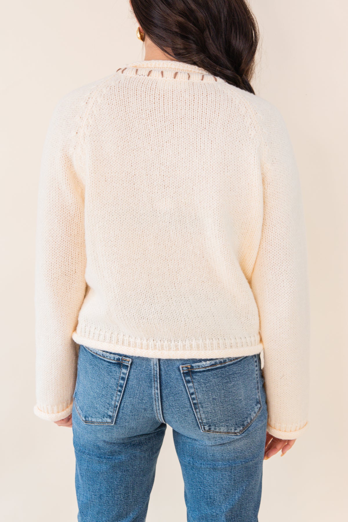 Reyna Stitch Detail Sweater