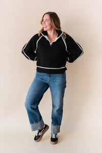Alps Half Zip Sweater