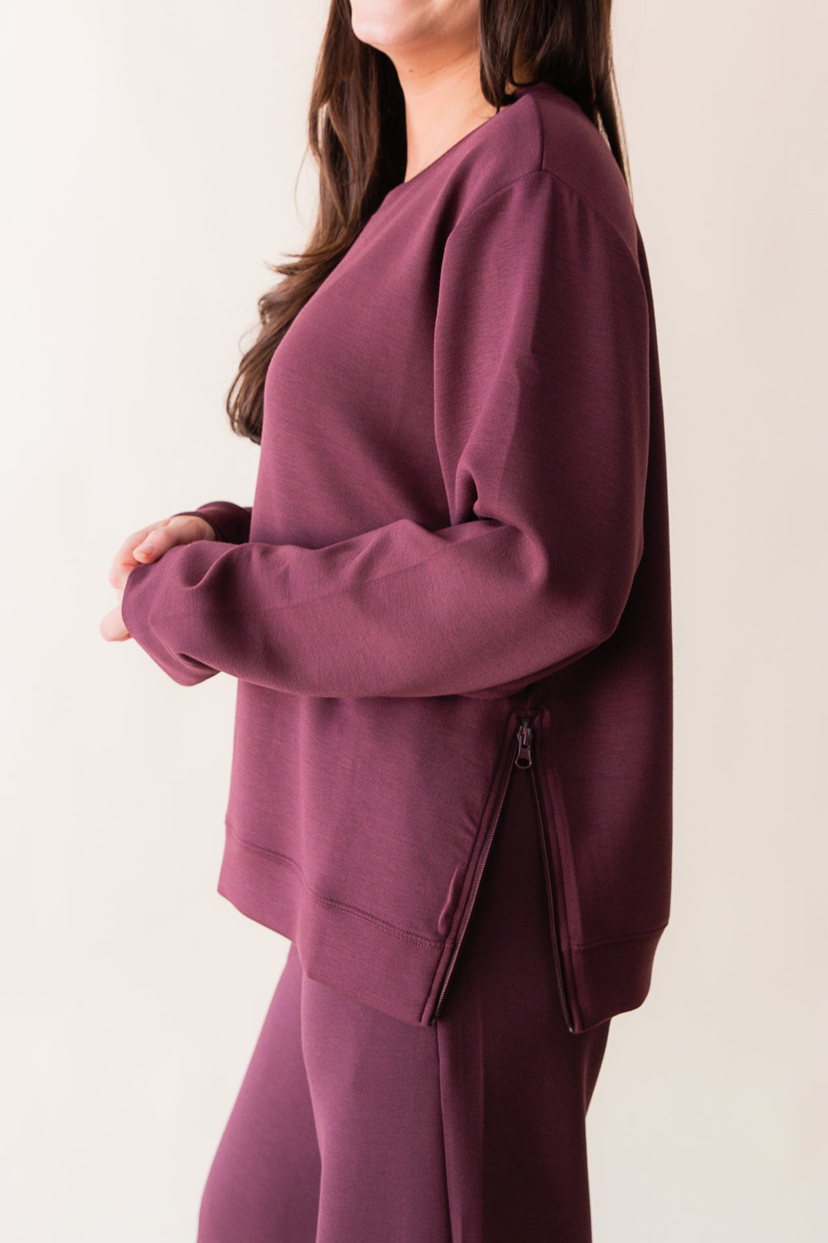 Wine Truffle Crewneck