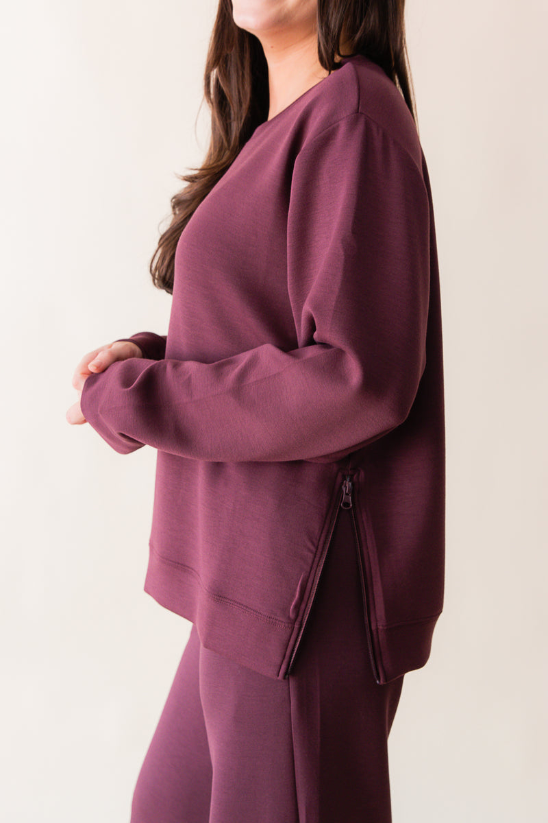 Wine Truffle Crewneck