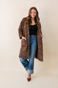 Animal Instinct Leopard Coat