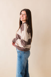 Juno Striped Sweater