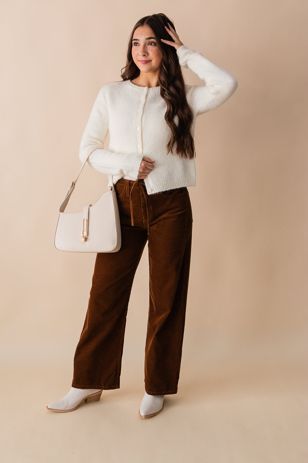Max Corduroy Wide Leg Pants