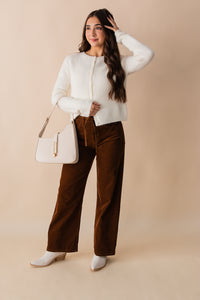 Max Corduroy Wide Leg Pants