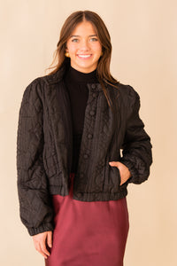 Robeta Quilted Cropped Jacket