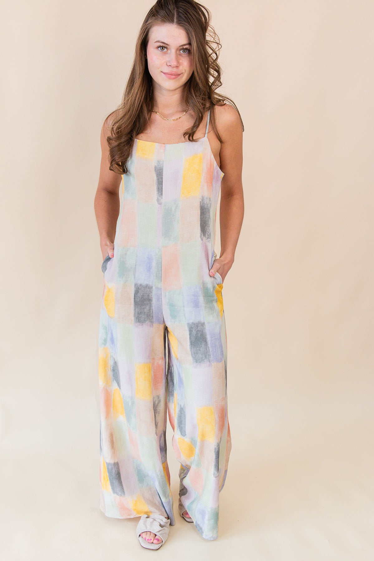 Petrichor Wide Leg Jumpsuit