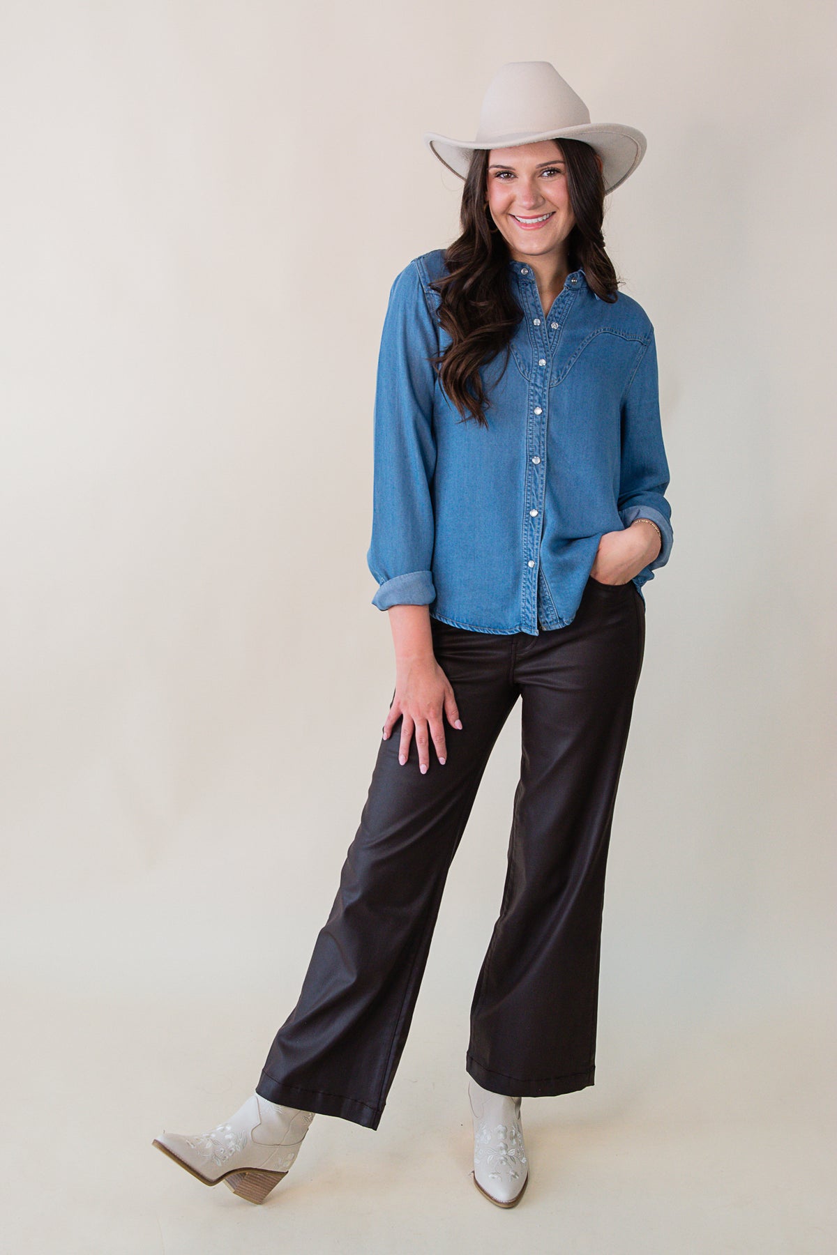 Darby Button Down
