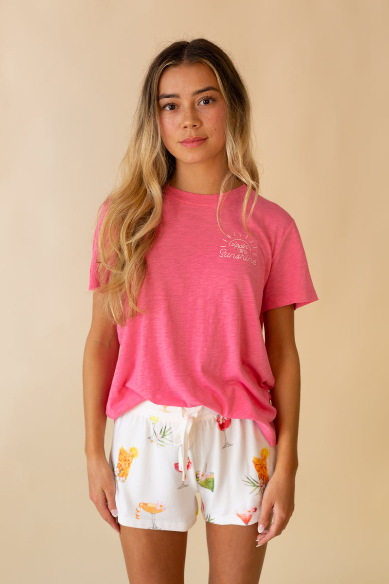 Sipping Sunshine S/S Tee
