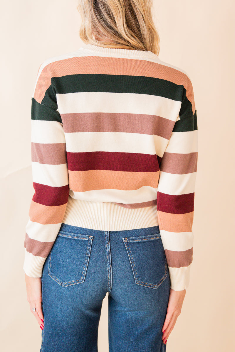 Blake Striped Sweater