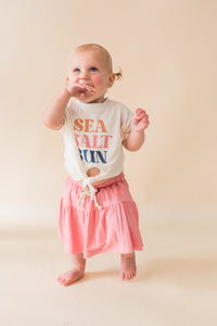 Girl's Tie Front Shirt