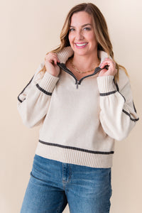 Alps Half Zip Sweater