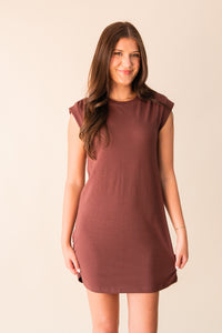 Routine Shift Mini Dress