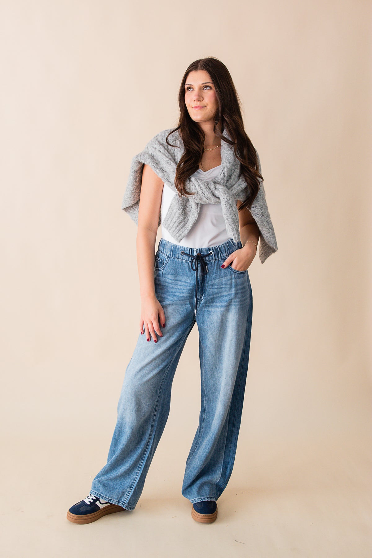 Wilhemina Waist Straight Leg