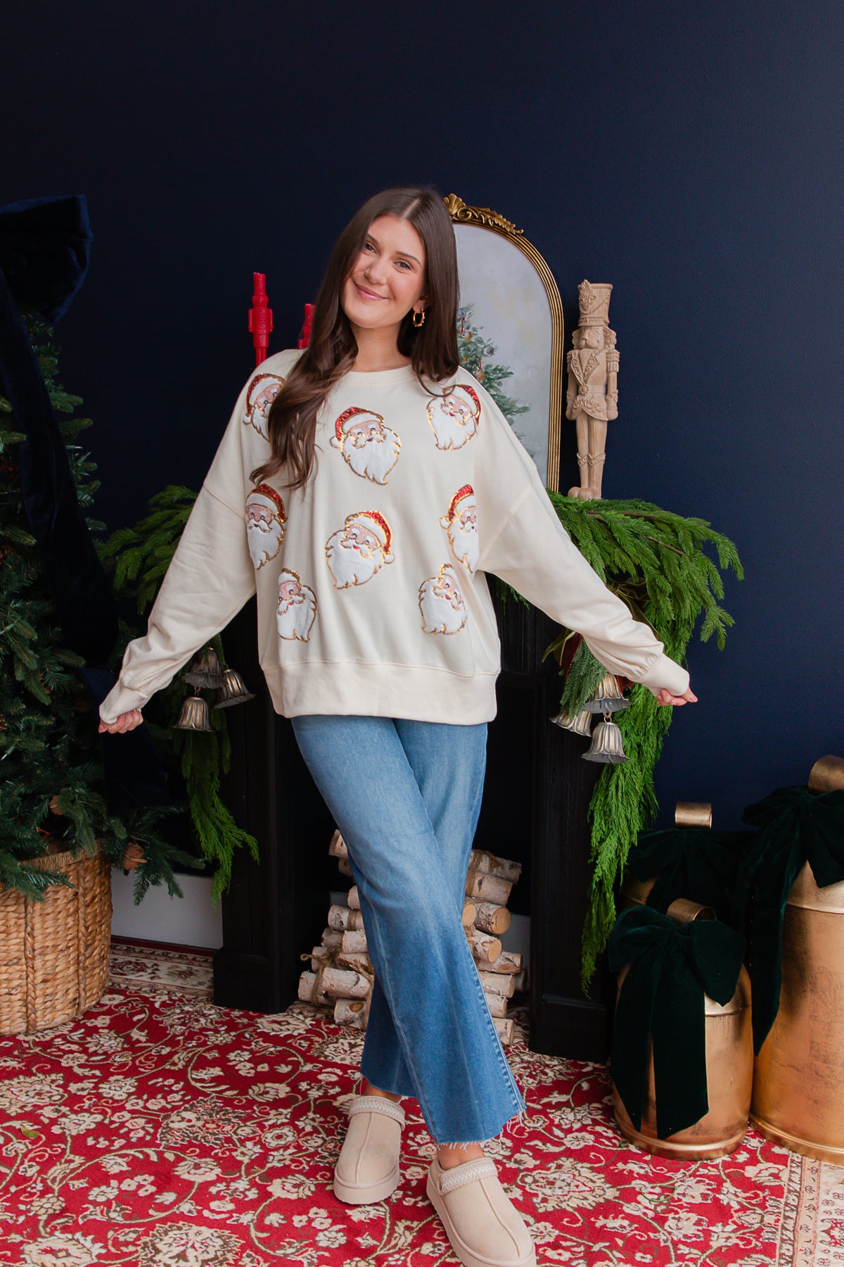 Tinsel Cheer Sweatshirt