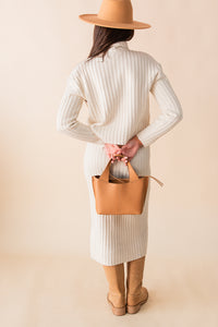 Cosette Turtleneck Rib Sweater