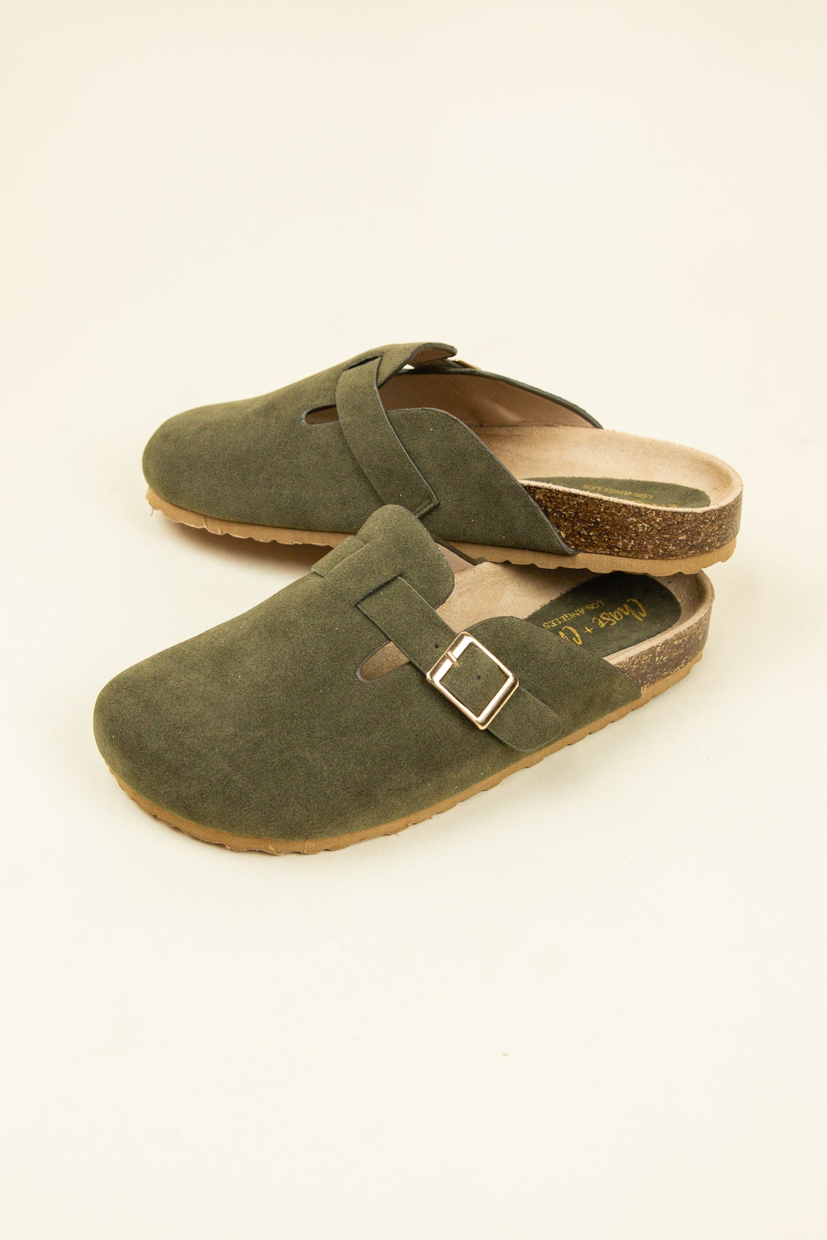 Kalina Suede Clog Slide