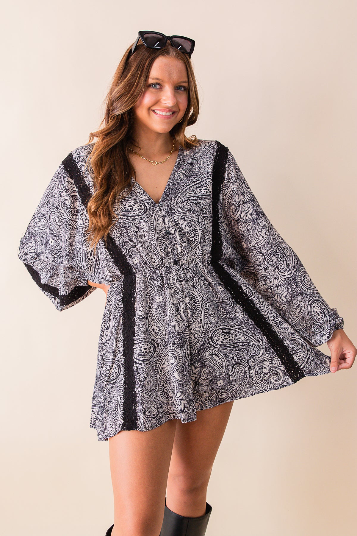 Cool Girl Dolman Romper