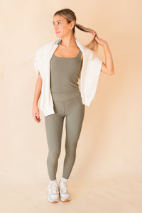 Early Bird Rib 7/8 Legging