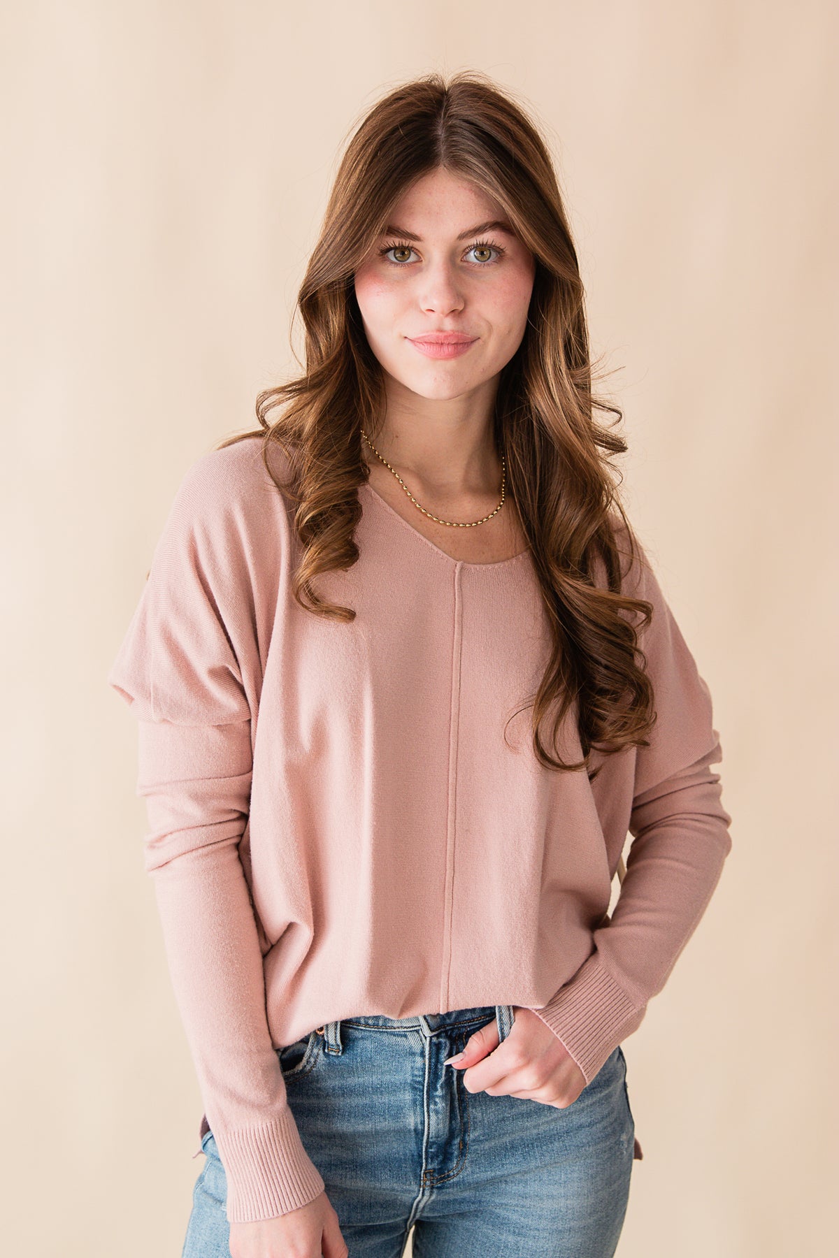 Soft High Low Tunic Sweater