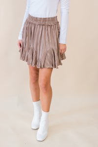 Freya Ruched Mini Skirt