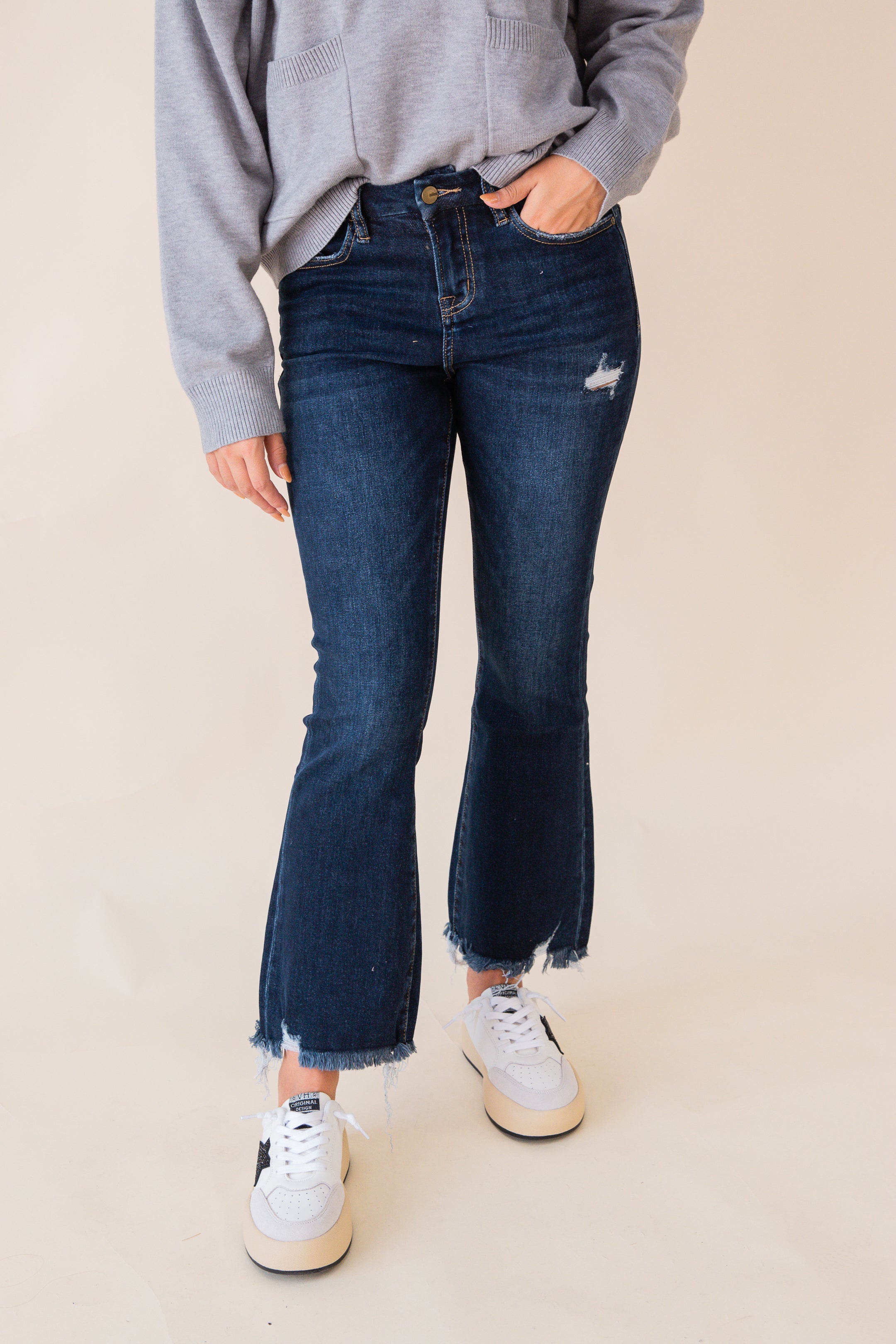 Willow Boutique High shops Waisted Flare jeans