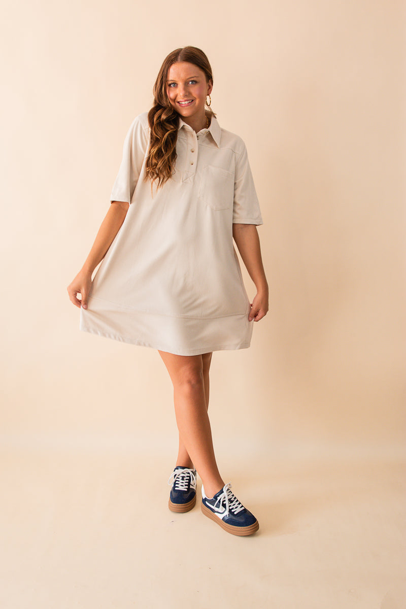 Marla Collared Mini Dress
