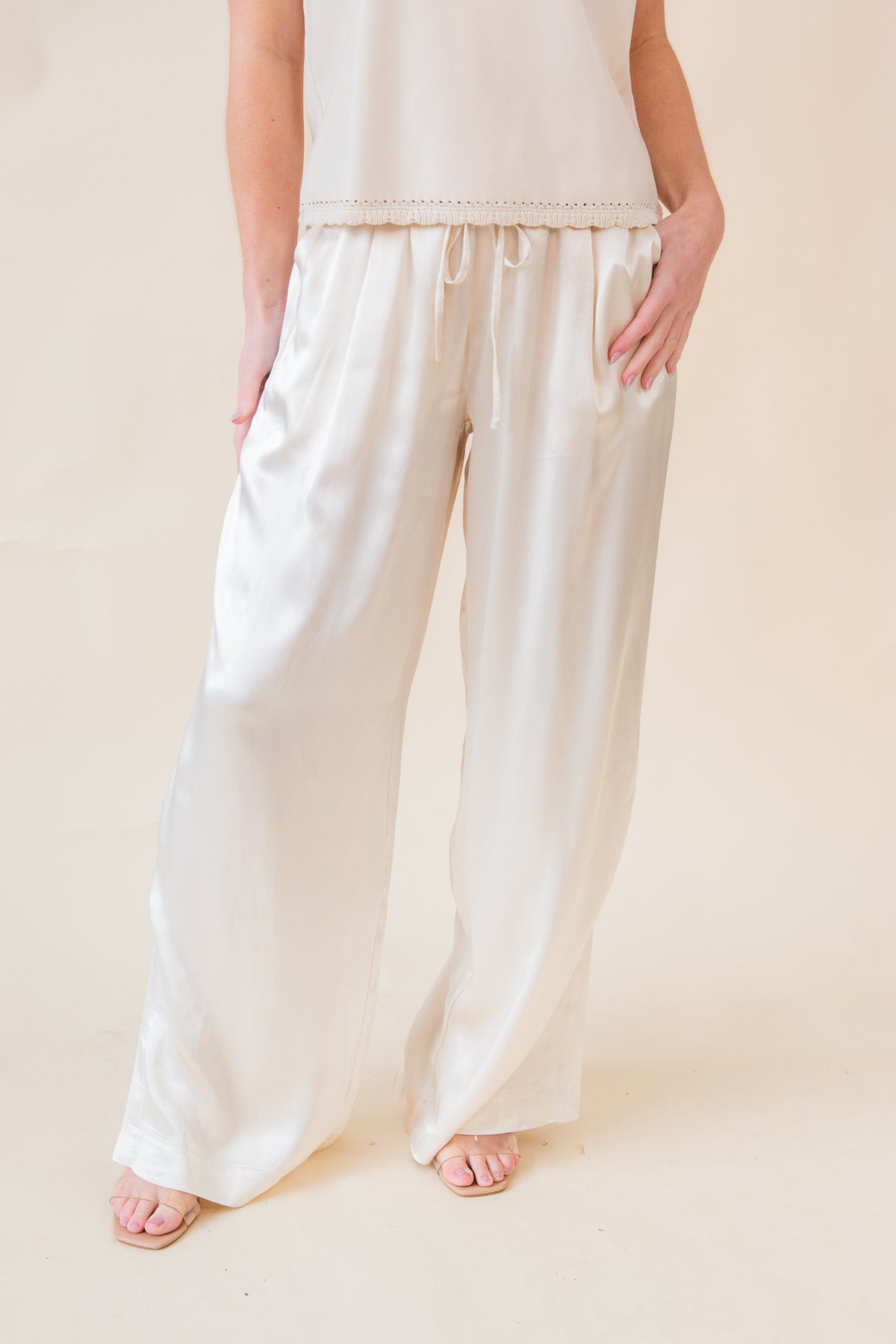 Lorene Satin Pant