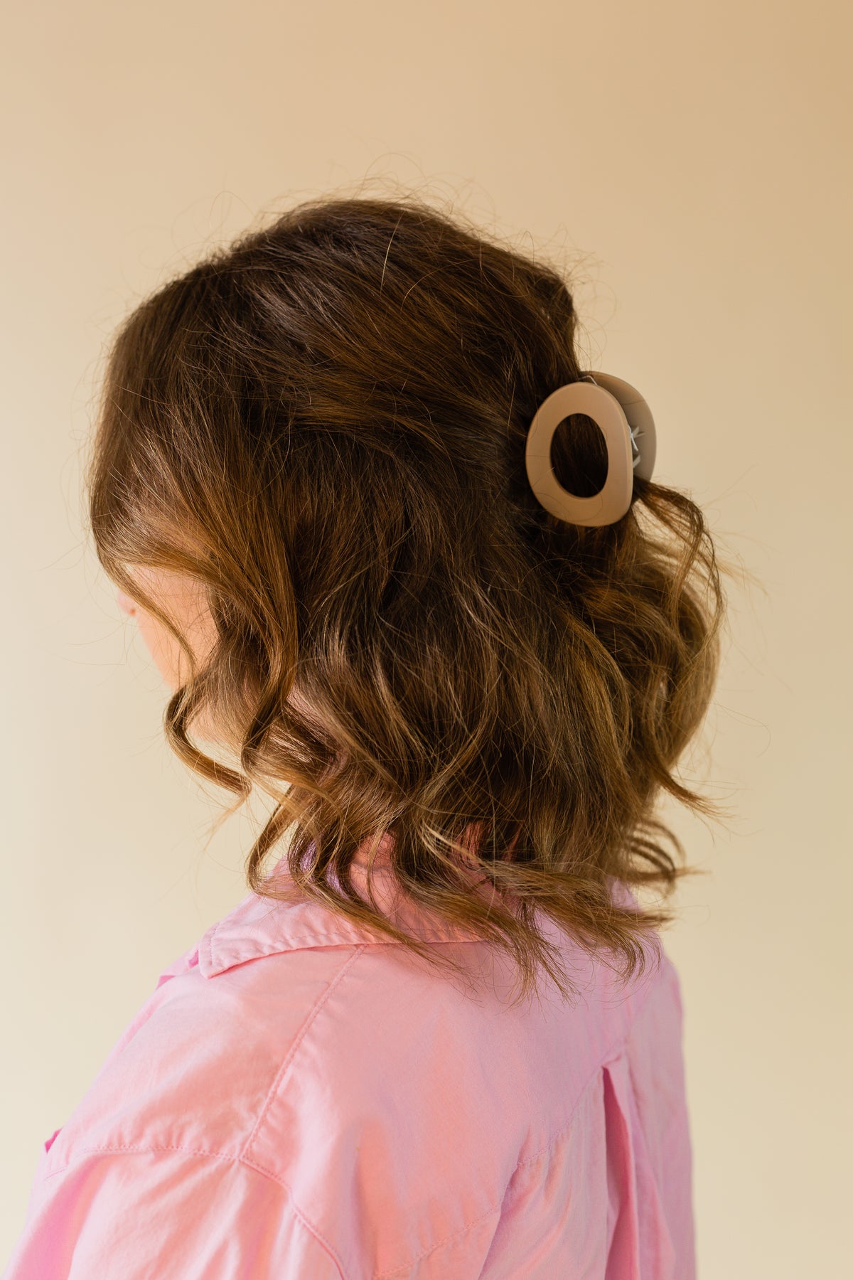 Ellipse Ring Hair Claw Clip