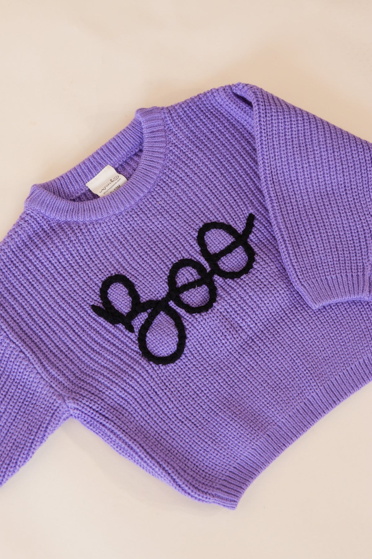 Boo Yam Knit Halloween Sweater