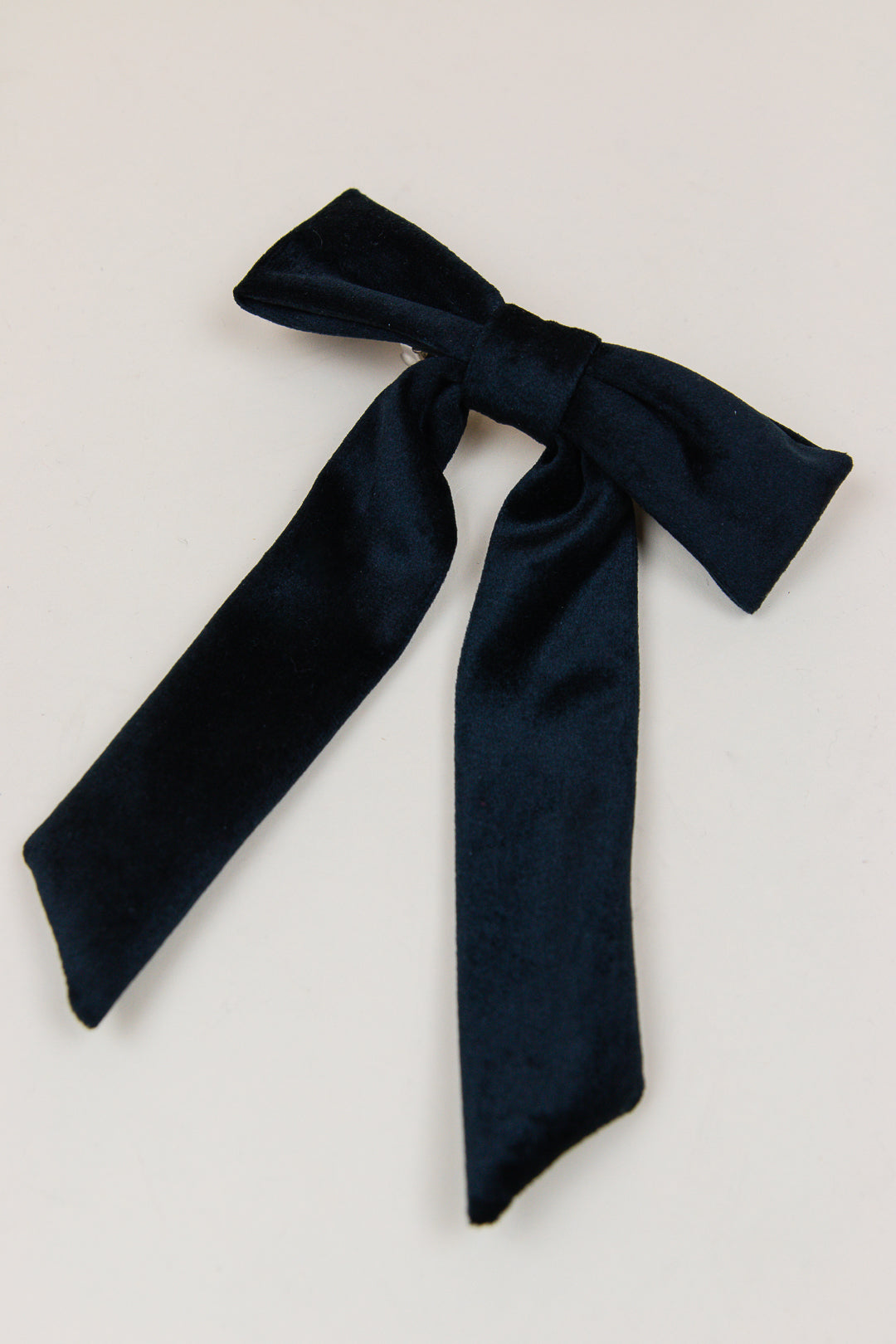 Kylie Black Velvet Bow