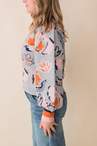 Mcgraw Printed Sweater