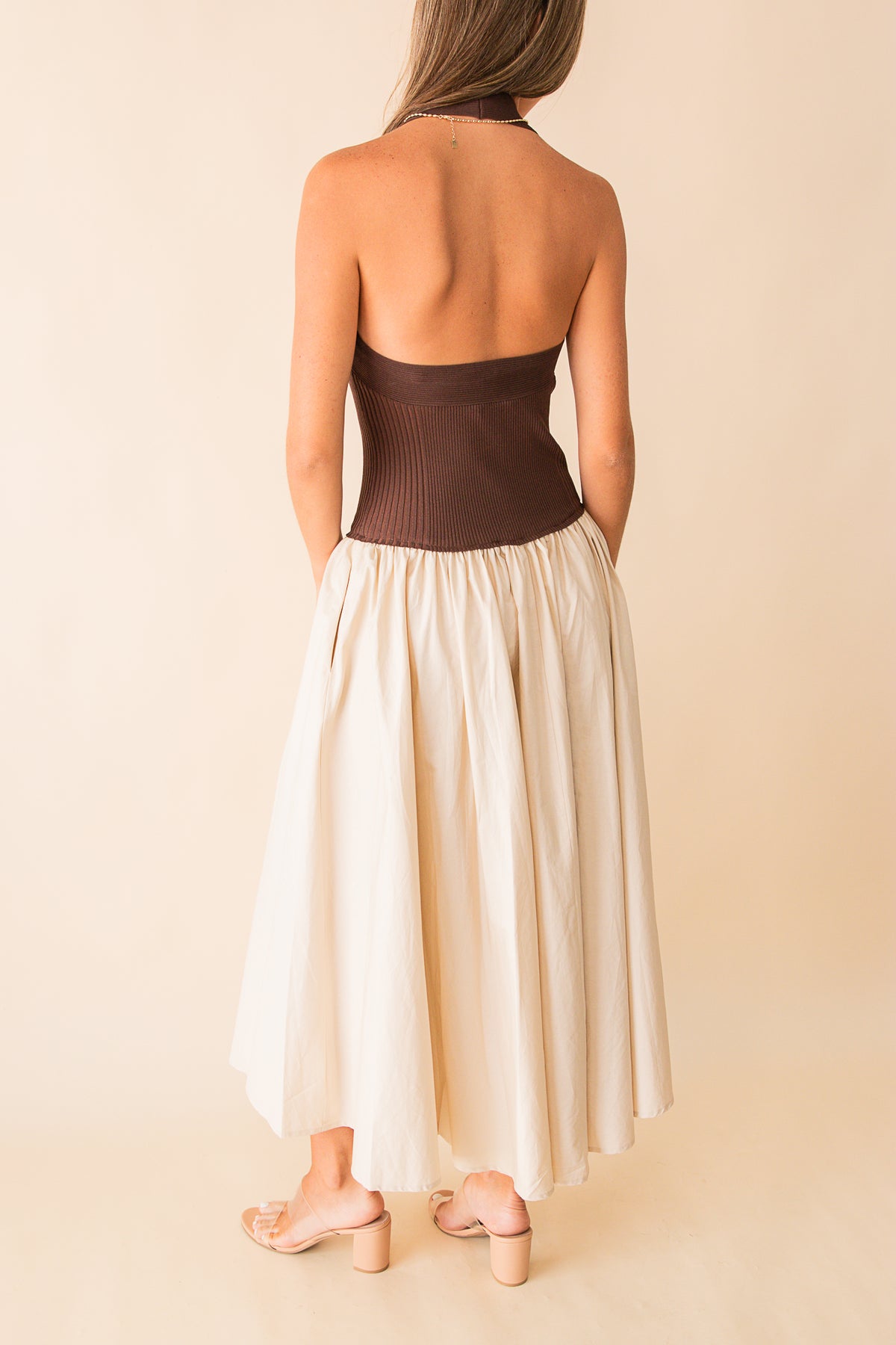 Sevilla Mixed Media Dress