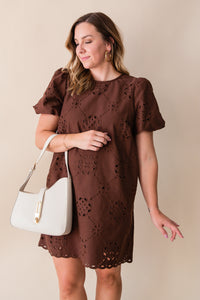 Maple Drift Mini Dress