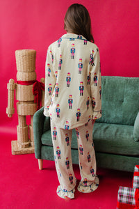 Merry Morning Nutcracker PJ Set
