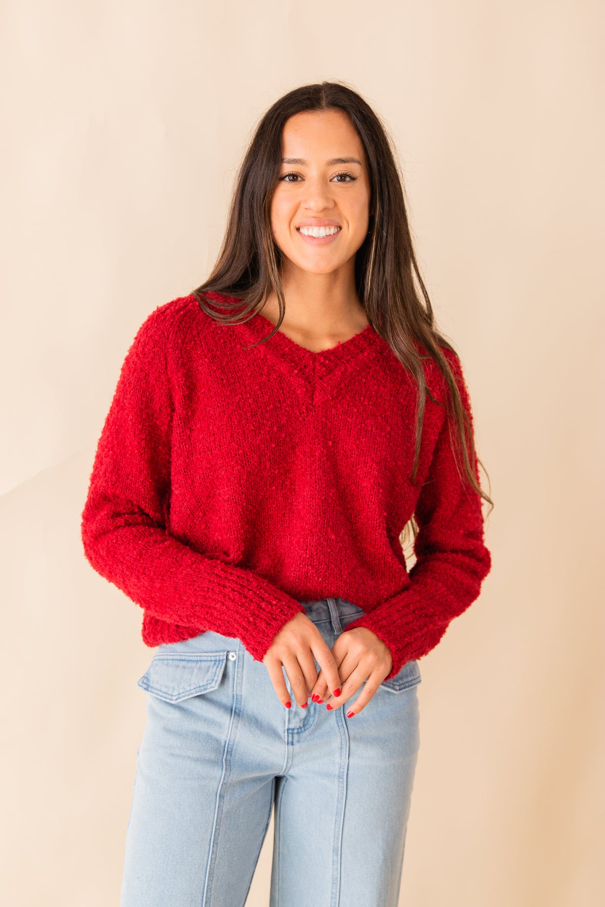 Limelight V Neck Sweater