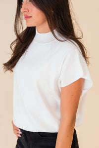 Polly Mock Neck Top