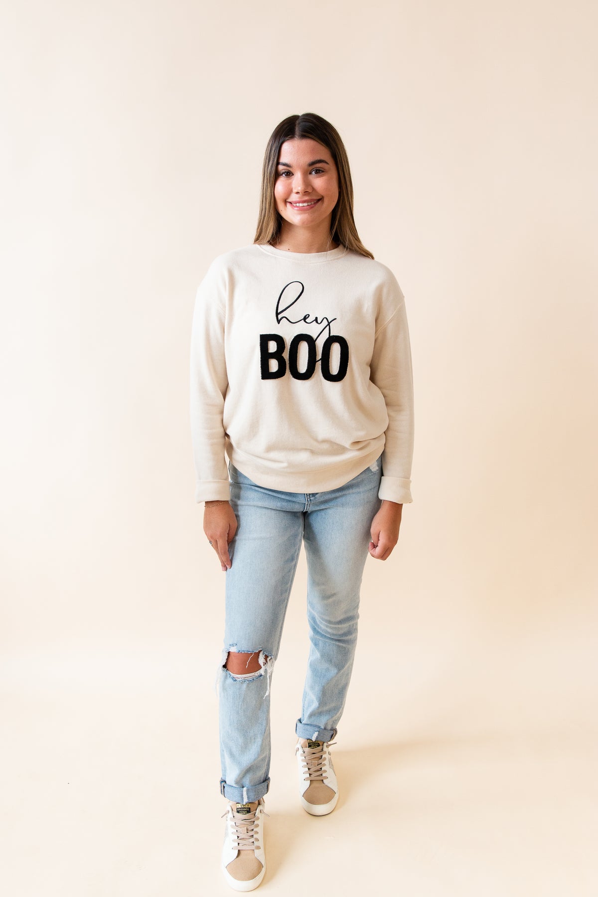 Hey Boo Sweatshirt