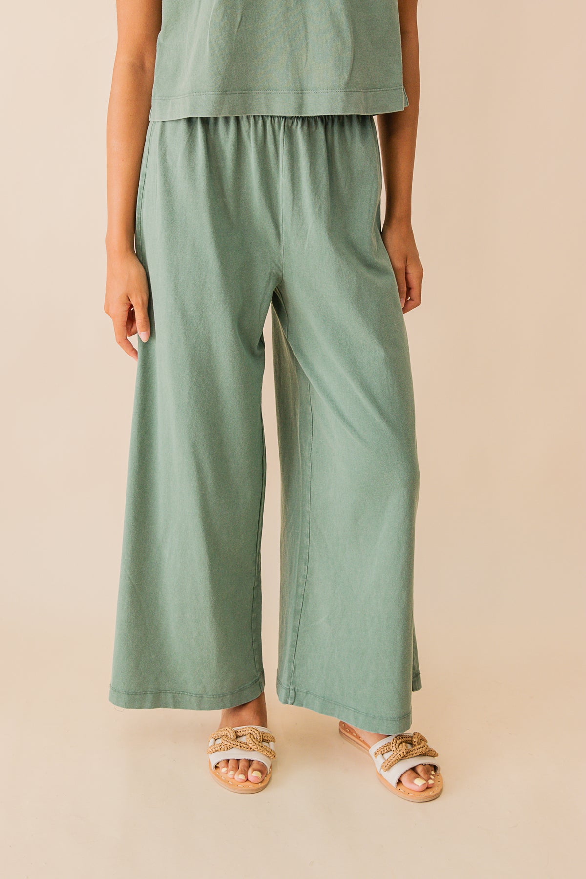 Scout Jersey Crop Flare Pant