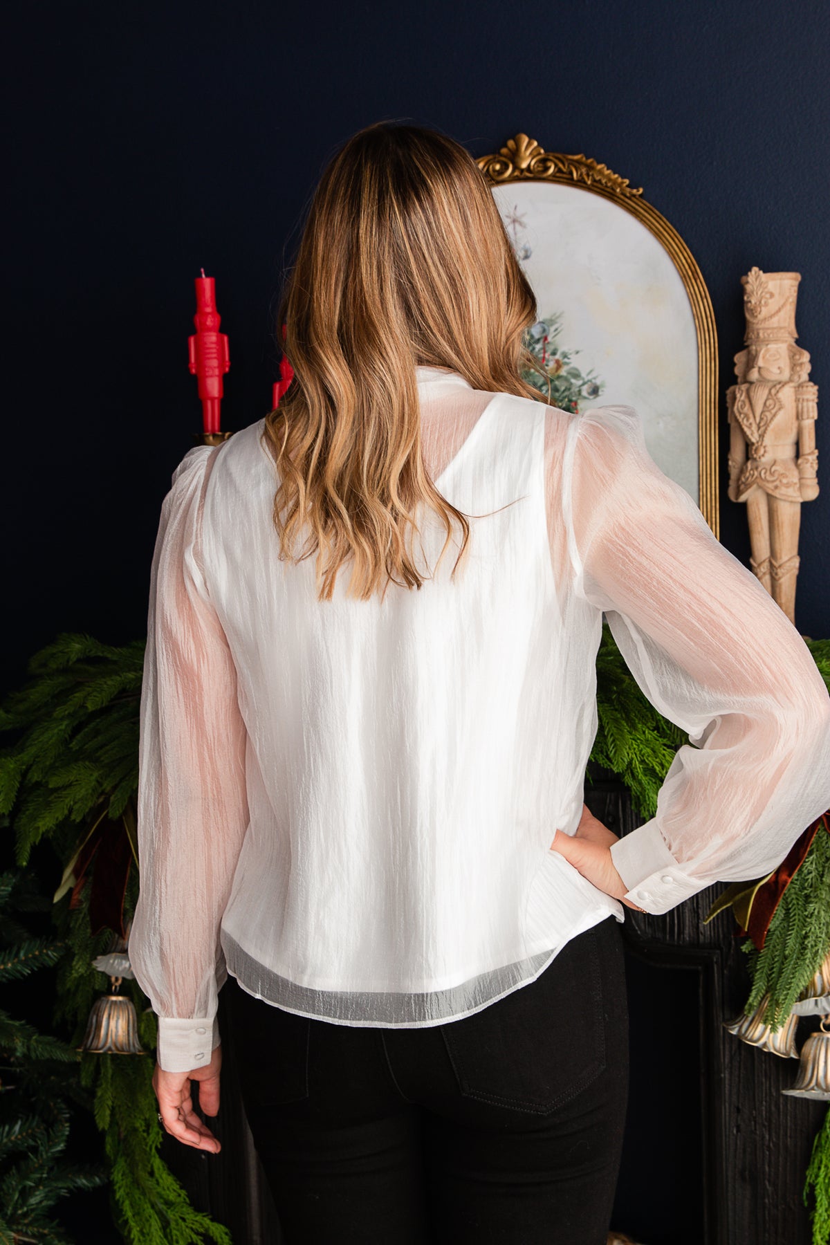 Natasia Sheer Blouse