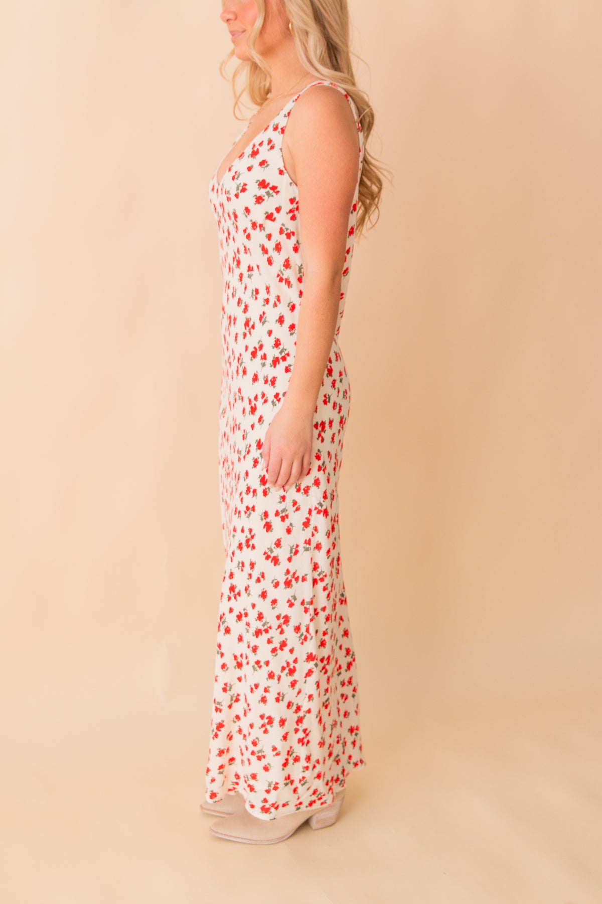 Hana La Rosa Ditsy Maxi Dress