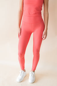 Sporty Ribbed 7/8 Legging