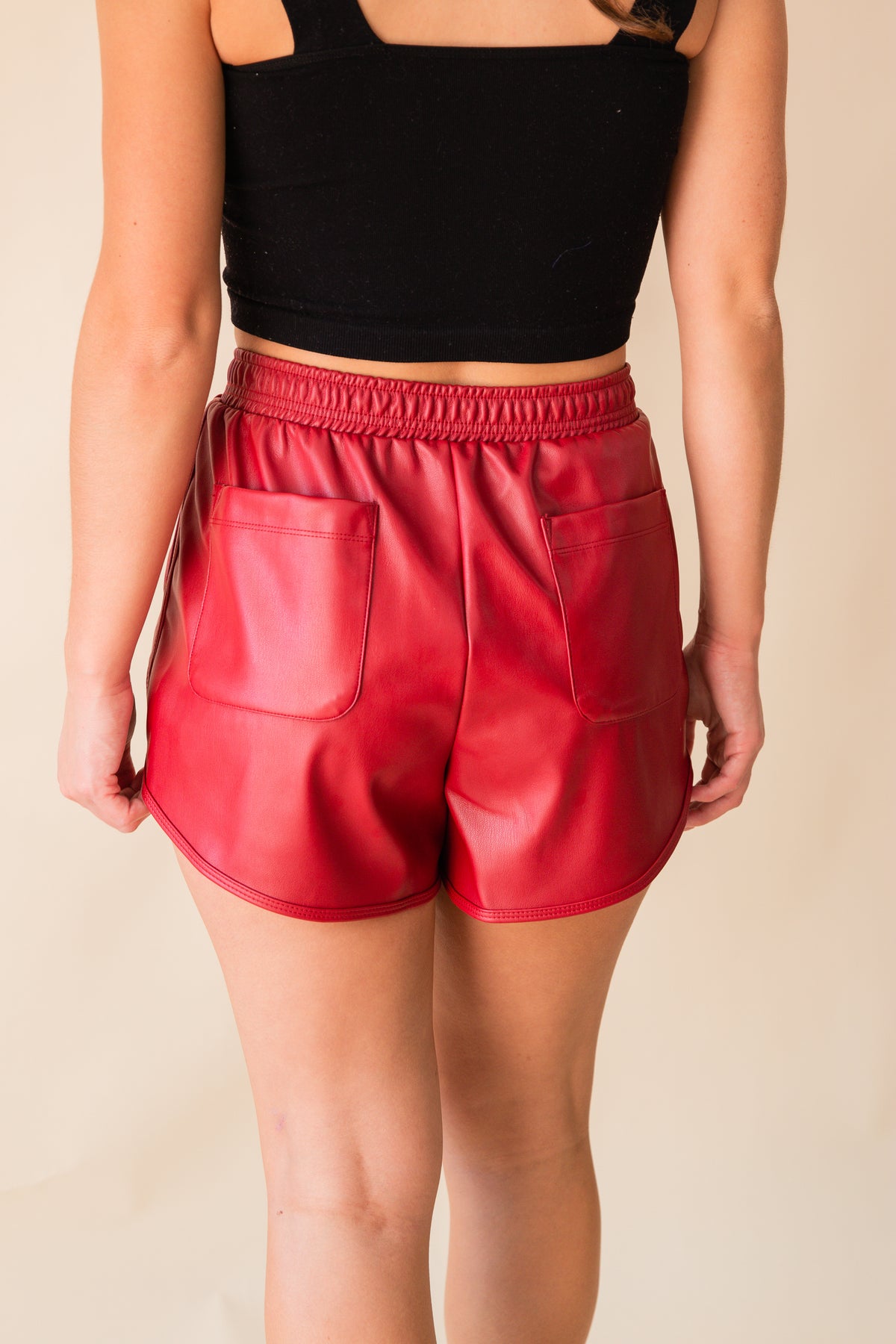 Anna Leather Short