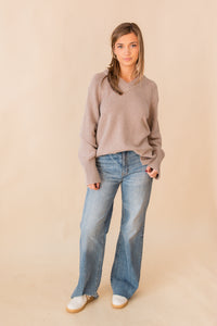 Boulevard V-Neck Sweater