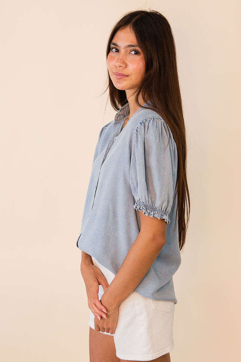 Avery Puff Sleeve Shirt